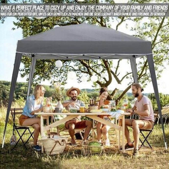 vrtni paviljon 3x3 m sklopivi šator na škare